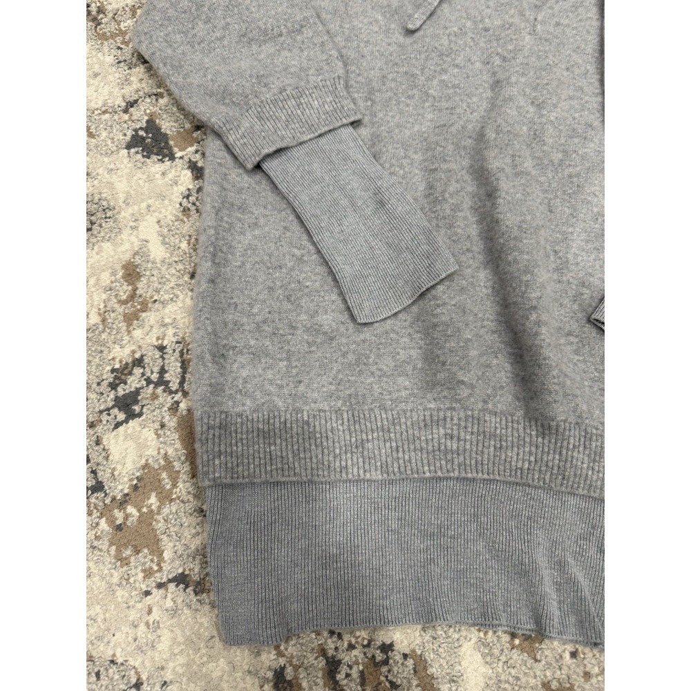 NAADAM Layered 100% Cashmere Hoodie Oversized Sweater in Grey Color sz M $465 - Picture 2 of 10